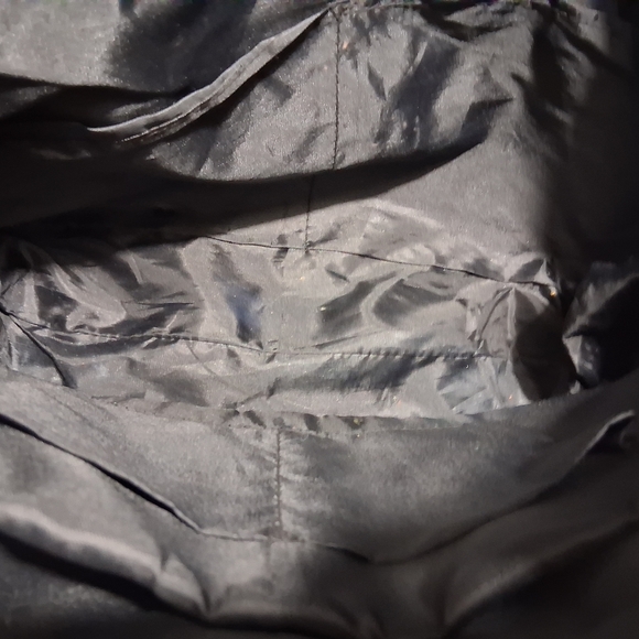 Black Textured Leather Backpack - Picture 9 of 15